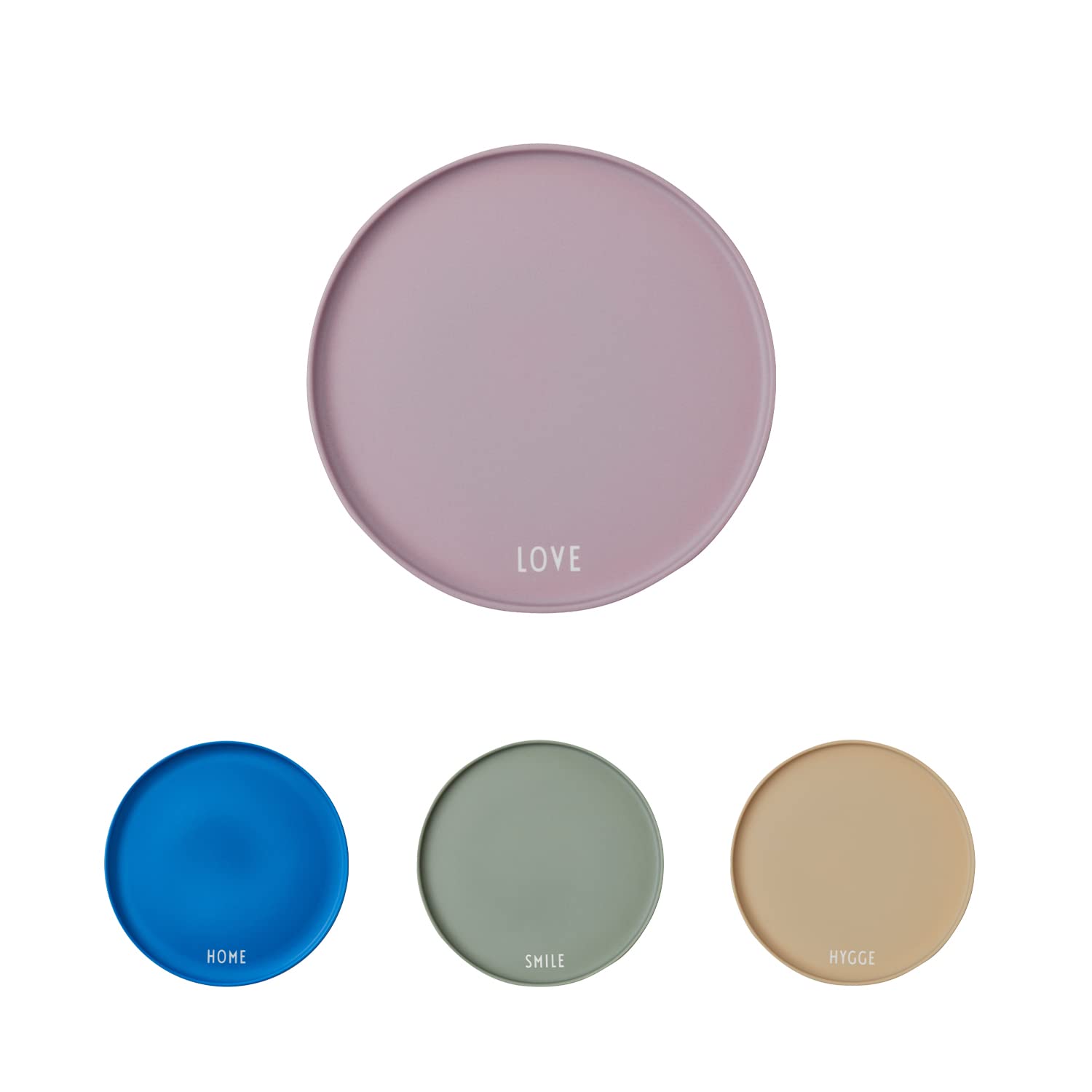 Design Letters Favourite Plate | Gift for Women, Men | Porcelain Dinner Plates with Engraved Letters for Table Decoration, Wall Decoration, Home Decoration | Decorative Plate Dishwasher Safe