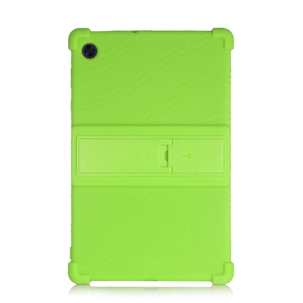 ORANXIN Case for Lenovo M10 Plus - Stand Soft Silicone Pouch Shockproof Rubber Shell Protective Cover for Lenovo M10 Plus TB-X606F 10.3 Inch Tablet