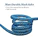 Joytale Dog Slip Leash Rope - Reflective Training Leads for Small Medium Large Dogs - 3/8 inch by 6 Feet - Blue