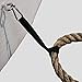 Battle Rope Wallmount Anchor Kit (Single) Quickly Protect Rope From Damage Commercial Quality FREE Video Course