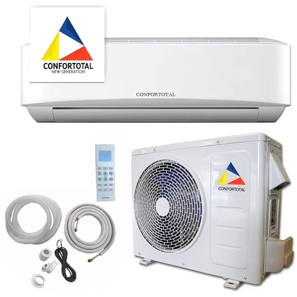 Amazon.com: Confortotal 12000 BTU Mini Split Air Conditioner and Heat Pump  110V Ductless with WIFI : Home u0026 Kitchen