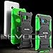 Lumia 640 Case, Evocel [New Generation Series] Belt Clip Holster, Kickstand, & Dual Layer for Microsoft Lumia 640, Green (EVO-NK640-XX12)