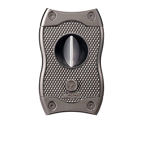 Colibri SV-Cut Two-In-One Cigar Cutter - Gunmetal