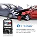 WiFi Car Camera, Dash Cam with SONY Sensor, 2” LCD HD 1080P Dashboard Camera, 170 Wide Angle Car DVR, Mini Hidden Dashcam with G-Sensor, WDR, Loop Recording, 32GB SD Cards Included