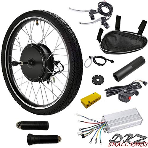 Auto Express 48V 1000W Electric Bicycle Motor Conversion Kit 26" Bike Cycling Front Wheel Hub