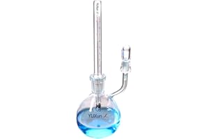 YUXUN YX 25ml 50ml with Thermometer Lab Glass Specific Gravity Bottle Pycnometer Class A (50ML)