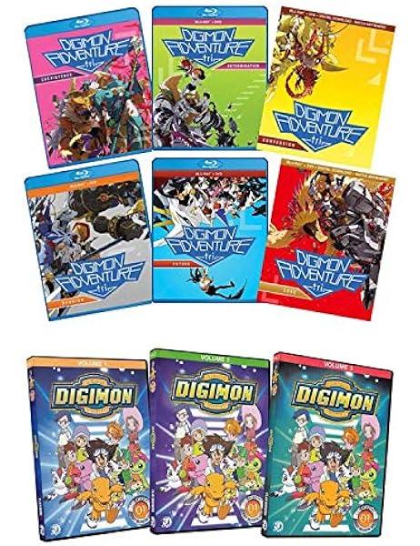 Amazon Com Digimon Adventure Tri The Complete 6 Film Collection Coexistence Determination Confession Reunion Future Loss Blu Ray Dvd Digmion Digital Monsters The Complete First Season Volu Amazon Com Digimon Adventure Tri The Complete 6 Film Collection Coexistence Determination Confession Reunion Future Loss Blu Ray Dvd Digmion Digital Monsters The Complete First Season Volu