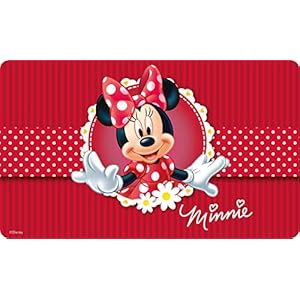 Disney Minnie Mouse 14703 Disney Minnie Girl Flower Bread Board, Breakfast Board, Breakfast Board, Board, Multi-Coloured