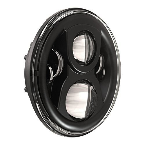 Eagle Lights LED Headlight Kit - Black Generation 2 7" Round Daymaker with Matching Passing Lights and Adapter Ring