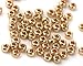 Cousin DIY Czech Glass Seed Beads, Size 11, Gold