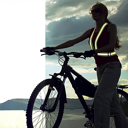 Reflective Safety Vest Strips for Construction Traffic Warehouse Visibility Security Jacket Reflective Strips Work Wear Uniforms