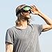 OutdoorMaster OTG Ski Goggles - Over Glasses Ski / Snowboard Goggles for Men, Women & Youth - 100% UV Protection (Black Frame + VLT 80% Light Green Lens)