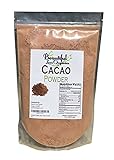Certified Organic Raw Cacao Powder, 1 Pound bag