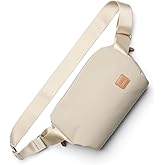 Bellroy Classic Sling (everyday 5 liter minimalist crossbody bag with internal organization, adjustable crossbody strap, and auto-compression system) - Tahini