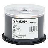 Verbatim Shiny Silver DataLife Plus 8x DVD-R 50 Disc Spindle 94852