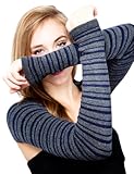 Striped Stretch Knit Pencil Shrug by KD dance New York Fun Chic & Durable