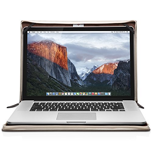 Twelve South BookBook for MacBook | Vintage leather book case/sleeve for 15-inch MacBook Pro with Retina Electronics, Computers & Accessories