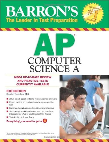 Amazon Com Barron S Ap Computer Science A 6th Edition 9781438001524 Teukolsky Roselyn Books