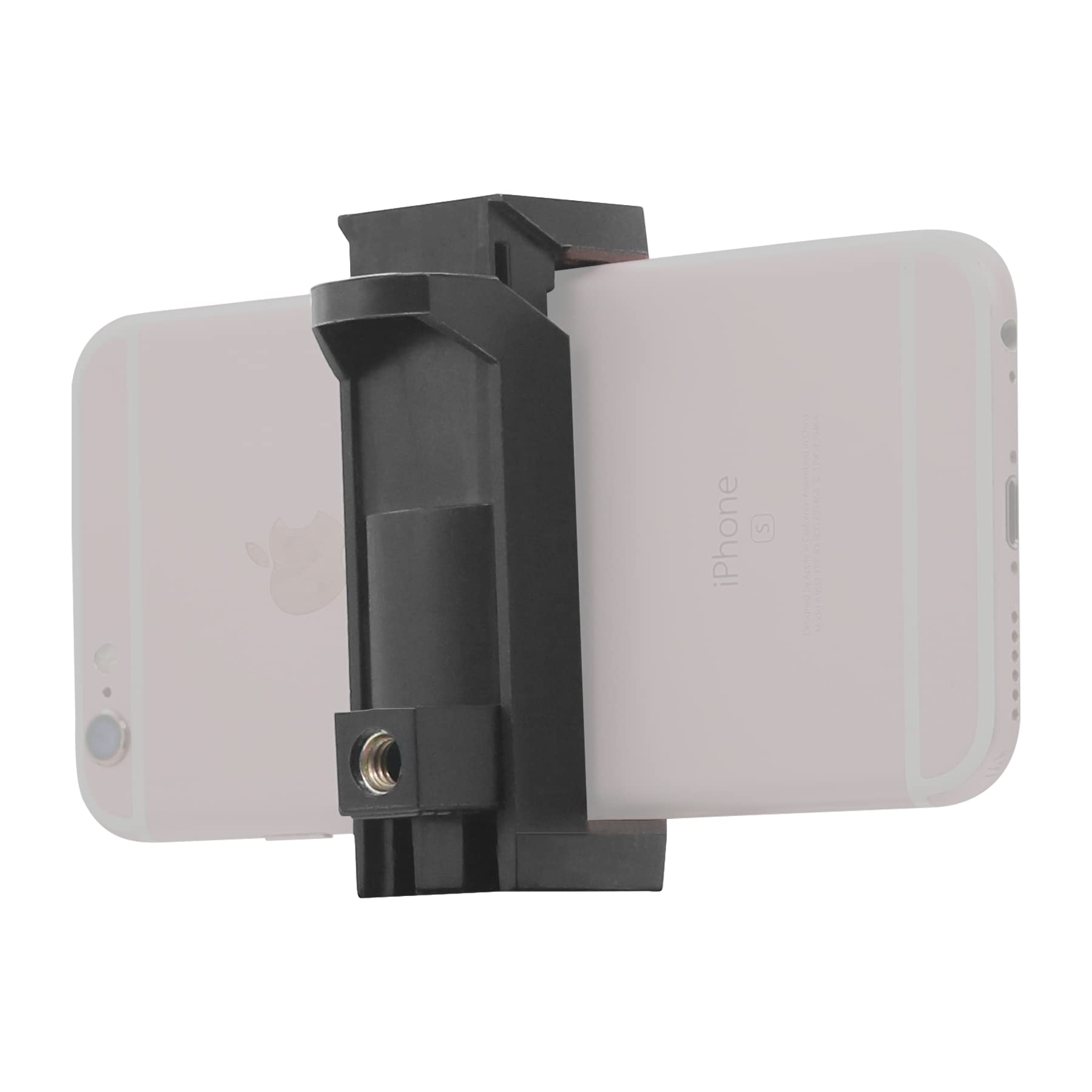 zetong Mobile Phone Tripod Mount Adapter Bracket Smartphone Clamp Holder, Ring Light Tripod Attachment Replacement Accessories for iPhone Android Cellphone