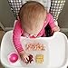 KIDDIEBITES | 100% Silicone Plates for Babies & Kids | Made in The USA | BPA, BPS, Lead, Cadmium, PVC, & Phthalate Free | Children's Divided Placemat Set | Clear, 2 Pack