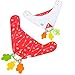 Sale! 4-Pack Bandana Bibs for Babies (Drool Bibs) with Teether Holder, Unisex Gift Set for Drooling and Teething, 100% Organic Cotton, Soft and Absorbent, Hypoallergenic - for Boys and Girls
