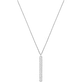 Bony Levy 18K White Gold Diamond Bardot Drop Pendant Necklace
