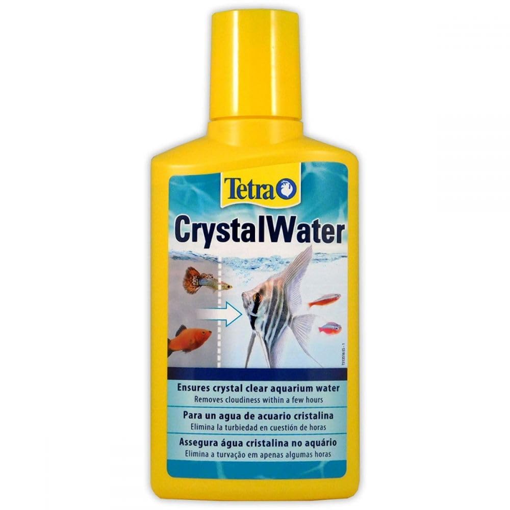Tetra CrystalWater - eliminates clouding from aquarium for crystal clear water, 250ml