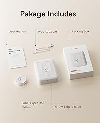 NIIMBOT Label Maker Machine Bluetooth Label Printer