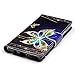 Galaxy Note 8 Case, Wallet Flip Folio Case Kickstand Card Slots Kawaii Colorful Painting Shiny PU Leather Wallet Shockproof Soft TPU Rubber Bumper Ultral Slim Wallet Cover for Samsung Galaxy Note 8
