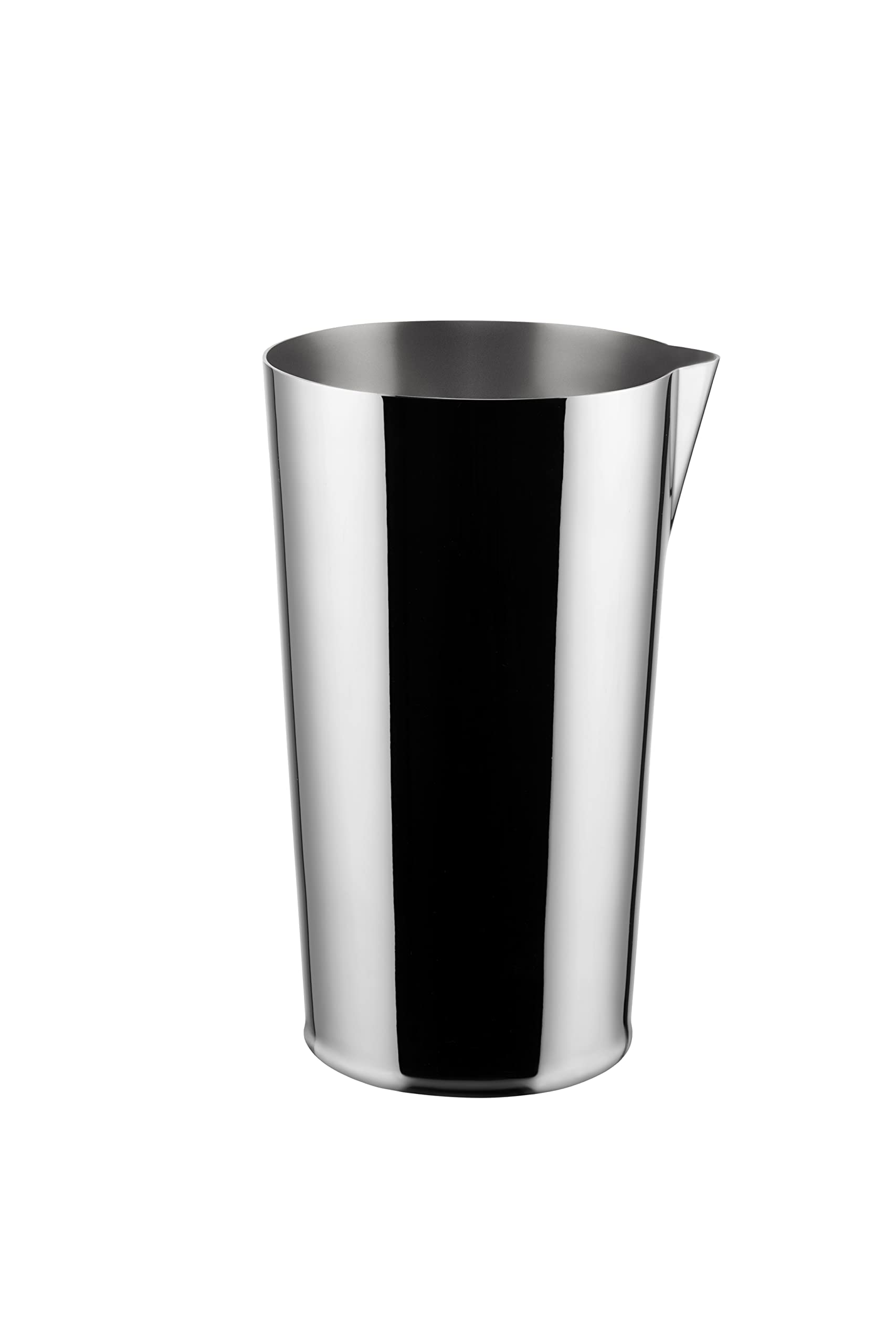 Alessi The Tending Box GIA25 - Designer Cocktail Mixing Glass, in 18/10 Stainless Steel, Dishwasher Safe, 7.5 cl