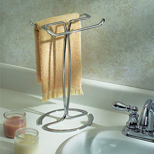 iDesign Metal Hand Towel Rack, The Axis Collection Holds 2 Hand