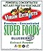 Virgin Extracts (TM) Pure Premium Organic Freeze Dried Blueberry Powder Extract 4:1 Concentrate (4 X Stronger) Superfood 8oz Pouch