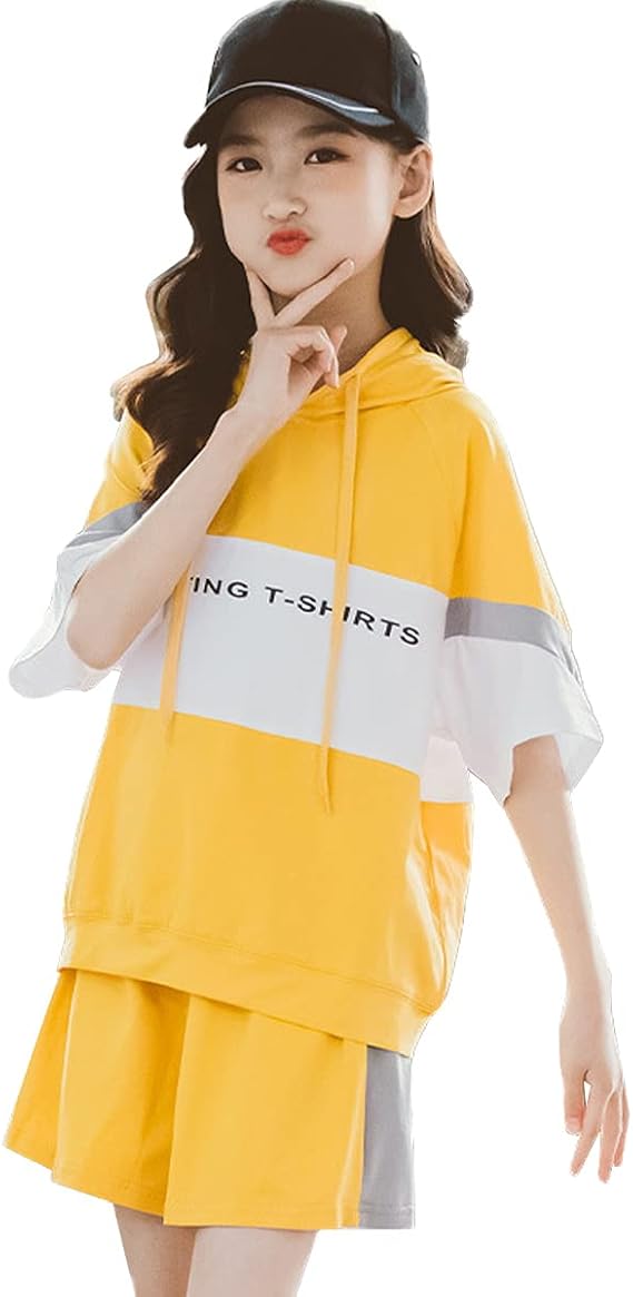 Amazon Xiaoyue キッズ ジャージ 上下セット 半袖 子供服 女の子 スウェット パーカー ショートパンツ 2点セット スポーツウェア 運動着 ゆったり カジュアル ルームウェア 部屋着 韓国服 ジュニア 夏服 ジャージ 通販 Amazon Xiaoyue キッズ ジャージ 上下セット 半袖 子供服 女の子 スウェット パーカー ショートパンツ 2点セット スポーツウェア 運動着 ゆったり カジュアル ルームウェア 部屋着 韓国服 ジュニア 夏服 ジャージ 通販