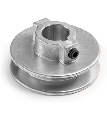 Polea De Hierro Fundido Con 1 Ranura Tipo V - Para Eje De 5/8" - Modelo AK25-5/8 - Powerdrive