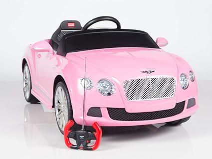 pink bentley toy car
