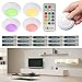 i-Zoom 5 Pack LED Accent Lights Color Changing Lights With Remote Wireless Puck Lights Battery Operated