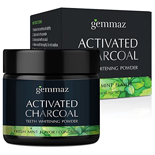 Charcoal Teeth Whitening Powder, Organic Coconut Activated Charcoal