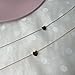 JIEPING Love Heart Choker Necklace Silver Gold Plated Collar Chain