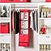 ZOBER Exclusive Hanging Gift Wrap Organizer with Plastic Cover, Convenient Drawer Ribbon Organizer, Durable Construction