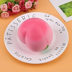 Squishy Peach Toy, Slow Rising Cute Scented Peach