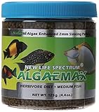 New Life Spectrum AlgaeMAX 2mm Enhanced Algae Pellet Pet Food, 125gm