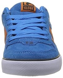 Globe Men's Low Trainers, Azul Blau Blue Orange