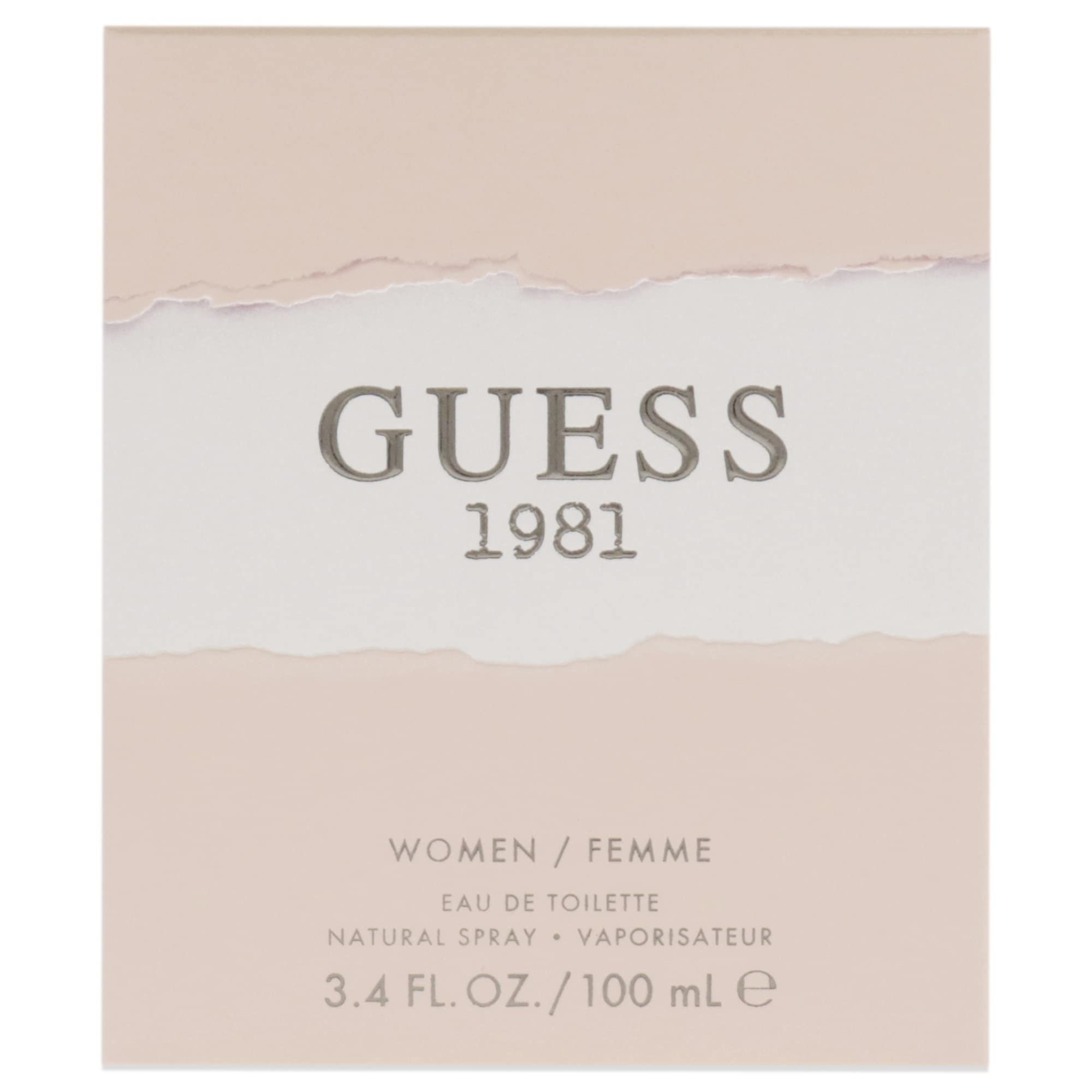 Guess 1981 Eau De Toilette Perfume Spray for Women, 3.4 Fl. Oz.