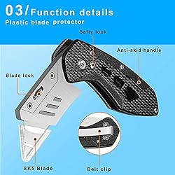 NIUTA Utility Knife box cutter Replacement Blades