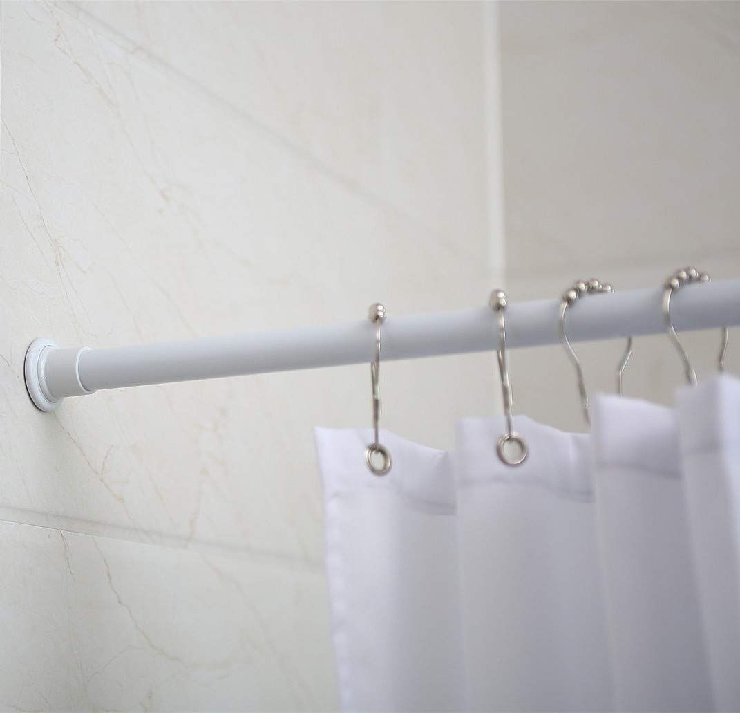 ALLZONE Room Divider Tension Curtain Rod, 83-120 inch, No Drilling, Never Bend, Never Collapse, Very Secure, Rust Free