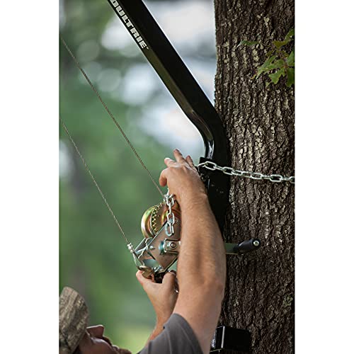 Moultrie Hanging Feeder Hoist ChainandBracket Design 300 lb
