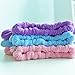 SOFTOWN Microfiber Hair Drying Towel Wrap Super Absorbent for Women with Short Hair (9 x 12 inch, Purple-Short-2 Pack)