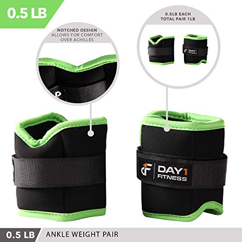 Quinergys 0.5Kg - Breathable, Moisture Absorbent Weight Straps - 41