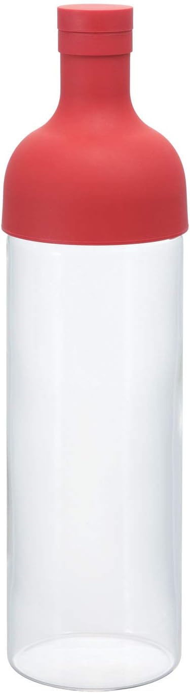Amazon Co Jp Hario ハリオ フィルターイン ボトル 熱湯 食洗機対応 750ml レッド 日本製 Fib 75 R ホーム キッチン