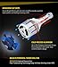 LASFIT 9005/HB3 LED Headlight Bulbs 72W 7600LM LED Headlight Conversion Kits Internal Driver Xenon White 6000K High Beam (Pack of 2)